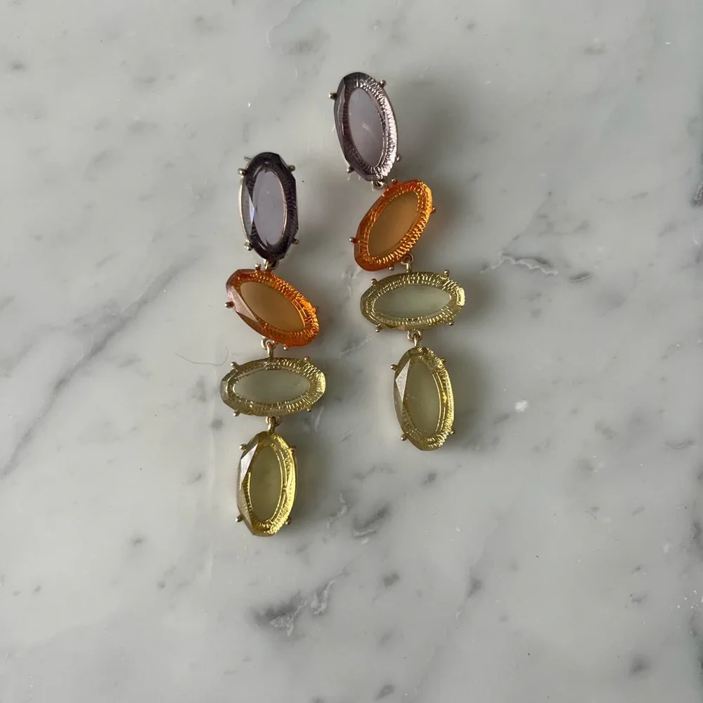 Free Press gemstone earrings - Picture 3 of 4